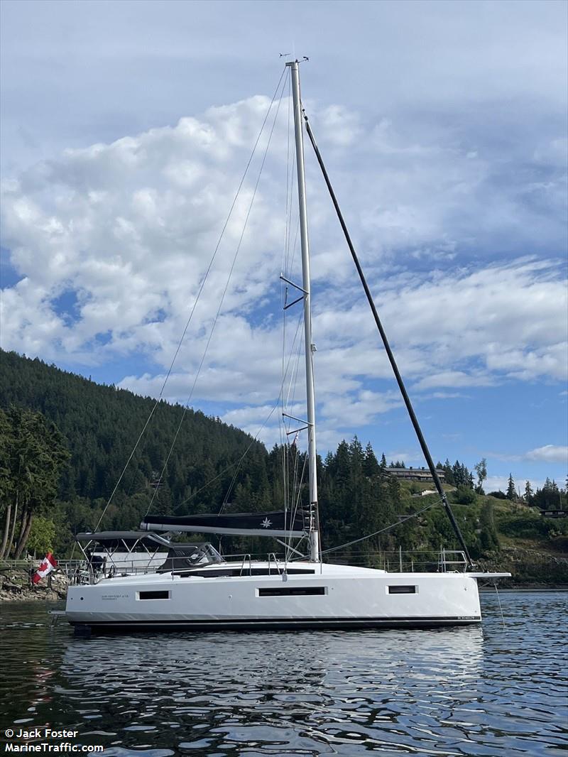kismet (Sailing vessel) - IMO , MMSI 316049279 under the flag of Canada