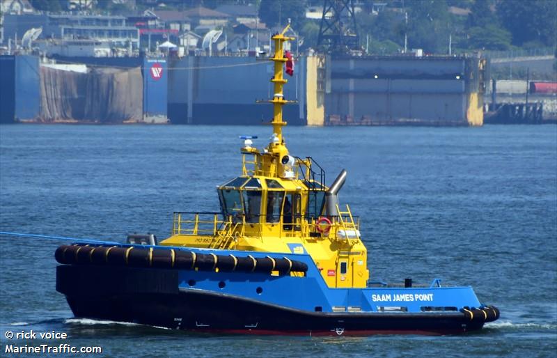 saam james point (Tug) - IMO 9901946, MMSI 316049371, Call Sign CFA3737 under the flag of Canada