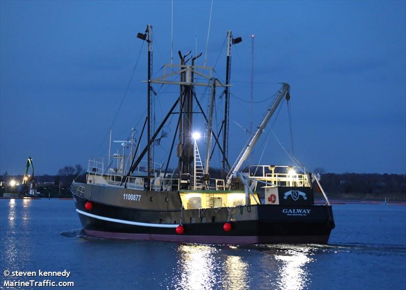 galway (Fishing vessel) - IMO , MMSI 368116010, Call Sign WDL2849 under the flag of United States (USA)