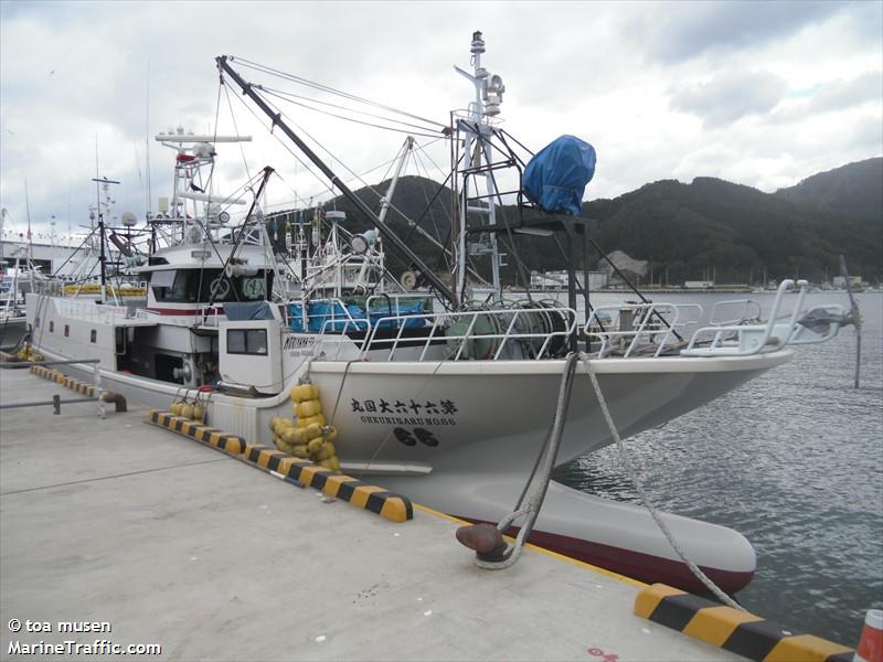 ookunimaru no66 (Fishing vessel) - IMO , MMSI 431006374 under the flag of Japan