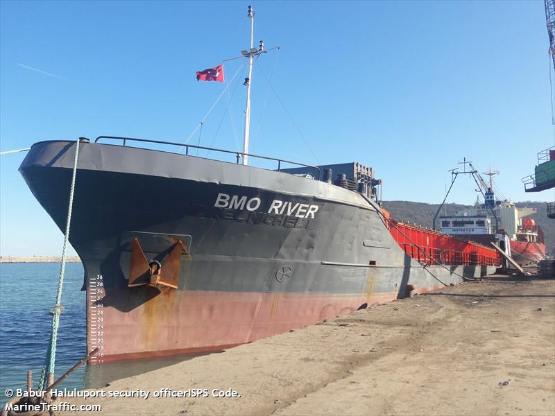bmo river (General Cargo Ship) - IMO 8511914, MMSI 511100682, Call Sign T8A3870 under the flag of Palau