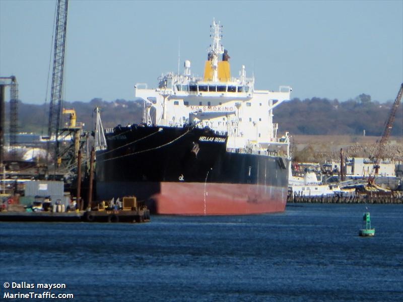 hellas tatiana (Chemical/Oil Products Tanker) - IMO , MMSI 538010062, Call Sign V7A5541 under the flag of Marshall Islands