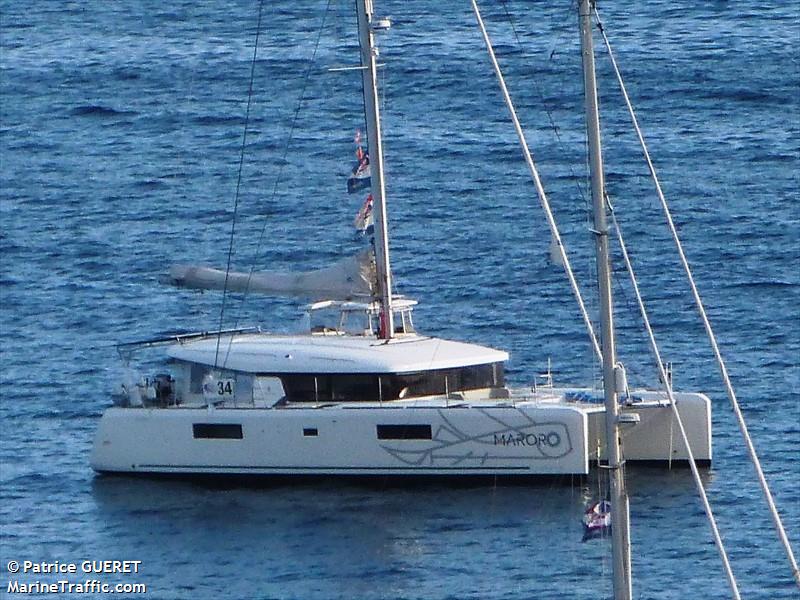 maroro9 (Pleasure craft) - IMO , MMSI 538071785, Call Sign V7A5585 under the flag of Marshall Islands