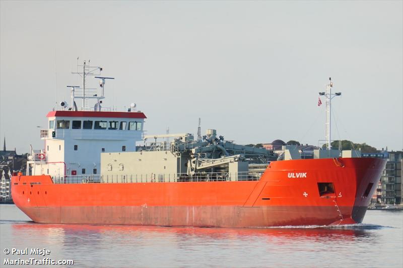 ulvik (Cement Carrier) - IMO 9943932, MMSI 210501000, Call Sign 5BBD6 under the flag of Cyprus