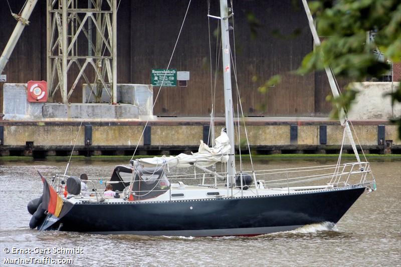frida (Sailing vessel) - IMO , MMSI 211864870, Call Sign DA3536 under the flag of Germany