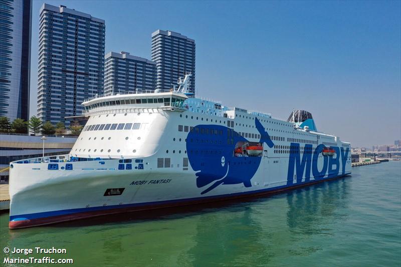 moby fantasy (Passenger/Ro-Ro Cargo Ship) - IMO 9837509, MMSI 247438700, Call Sign IBJO under the flag of Italy
