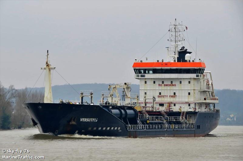 versutius (Chemical/Oil Products Tanker) - IMO 9418925, MMSI 253834000, Call Sign LXUM under the flag of Luxembourg