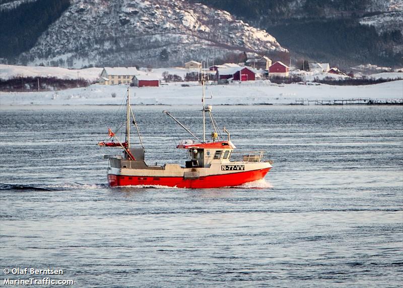 ula (Fishing vessel) - IMO , MMSI 257416800, Call Sign LK7011 under the flag of Norway