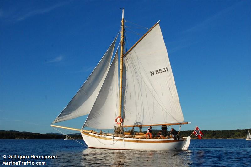 pontos (Sailing vessel) - IMO , MMSI 257856230, Call Sign LD3926 under the flag of Norway