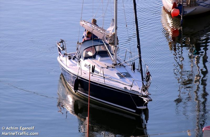 kiki (Sailing vessel) - IMO , MMSI 276008690, Call Sign ES3498 under the flag of Estonia