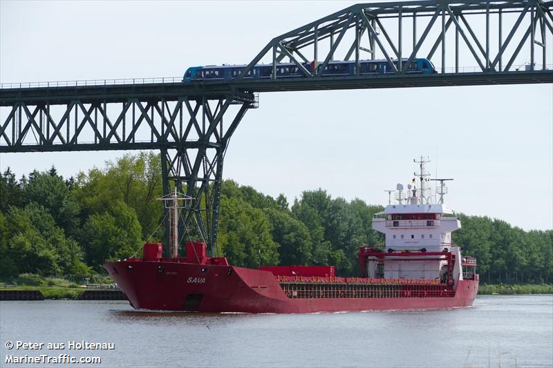 sava (General Cargo Ship) - IMO 9158082, MMSI 314661000, Call Sign 8PBO4 under the flag of Barbados