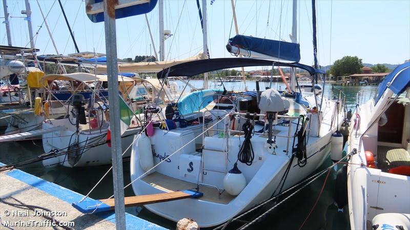 neapolis (Sailing vessel) - IMO , MMSI 247274820, Call Sign IR8296 under the flag of Italy