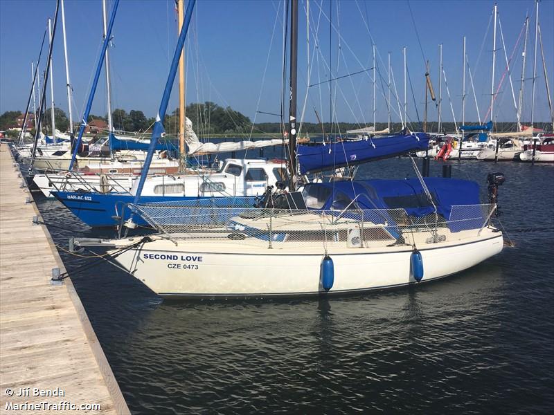 second love (Sailing vessel) - IMO , MMSI 270813000, Call Sign OL5530 under the flag of Czech Rep