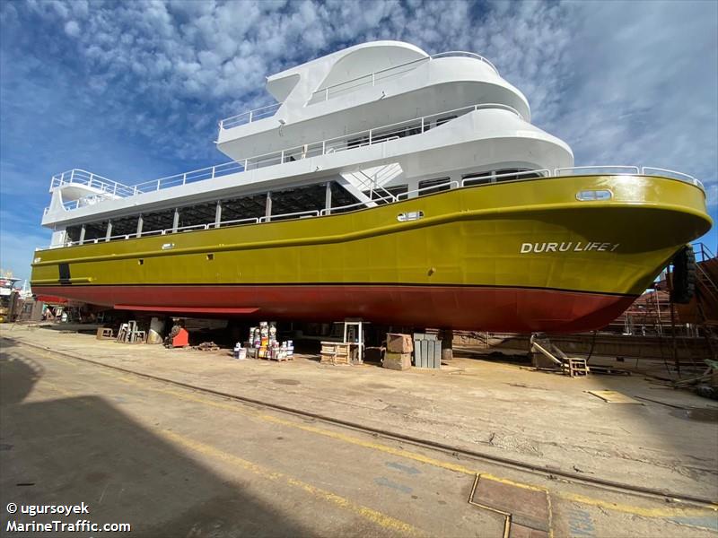 duru life 1 (Pleasure craft) - IMO , MMSI 271049641, Call Sign TCA6751 under the flag of Turkey