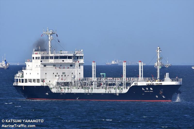 kakuyou maru (Chemical/Oil Products Tanker) - IMO 9940021, MMSI 431019191, Call Sign JD5103 under the flag of Japan