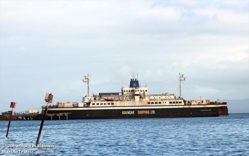 lomaiviti princess 3 (Passenger/Ro-Ro Cargo Ship) - IMO 7700415, MMSI 520287000, Call Sign 3DSA under the flag of Fiji