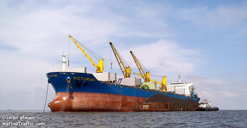 victoria i (Bulk Carrier) - IMO 9510539, MMSI 525016387, Call Sign PMSS under the flag of Indonesia