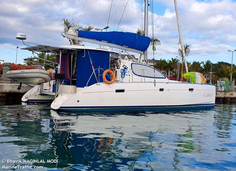 cassius (Sailing vessel) - IMO , MMSI 533130835, Call Sign CASSIUS under the flag of Malaysia