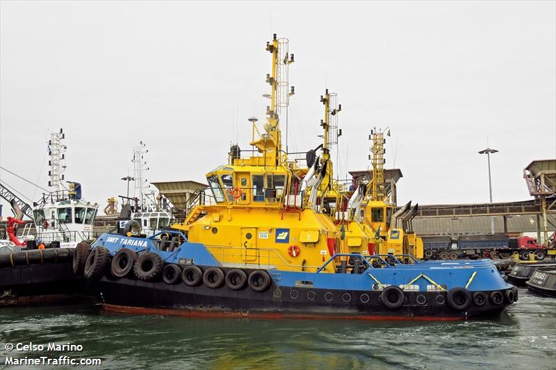 saam tariana (Tug) - IMO 9457347, MMSI 710010820, Call Sign PP6256 under the flag of Brazil