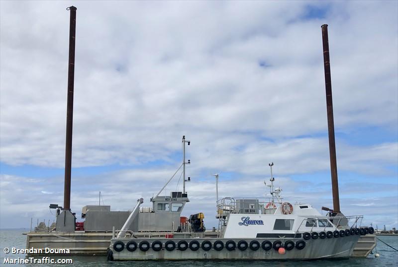 lauren (Port tender) - IMO , MMSI 503134360, Call Sign 428089 under the flag of Australia