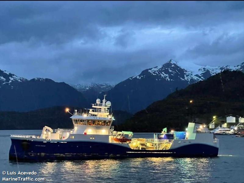 inter fiord (Fish Carrier) - IMO 9807932, MMSI 725003638, Call Sign CA8149 under the flag of Chile