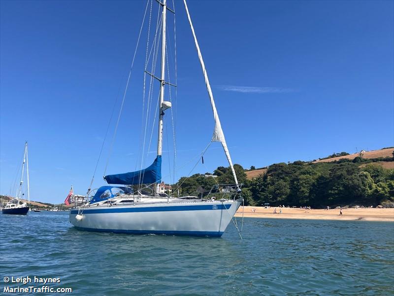 ariel (Sailing vessel) - IMO , MMSI 235019212, Call Sign VQRH9 under the flag of United Kingdom (UK)