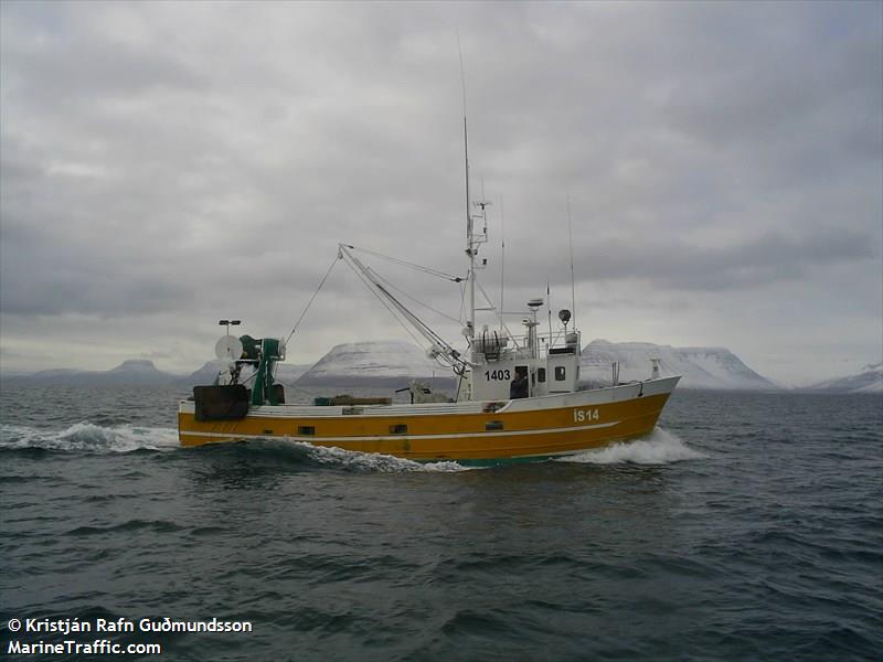 halldor sigurdsson (Fishing vessel) - IMO , MMSI 251046110, Call Sign TFYT under the flag of Iceland