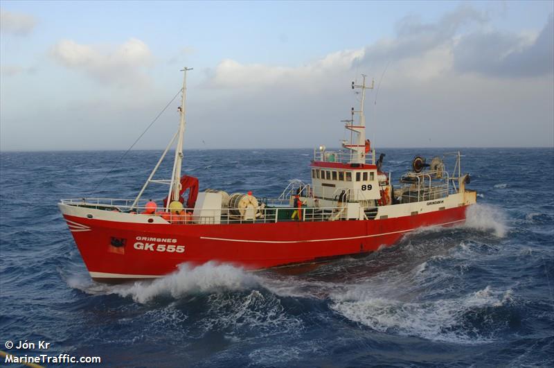 grimsnes (Fishing vessel) - IMO , MMSI 251230110 under the flag of Iceland