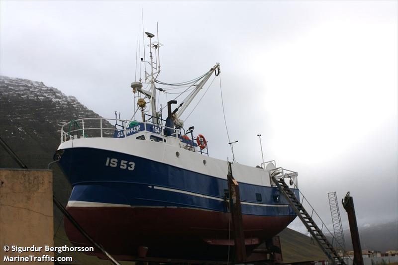 gunnvor is53 (-) - IMO , MMSI 251286110, Call Sign TFSN under the flag of Iceland
