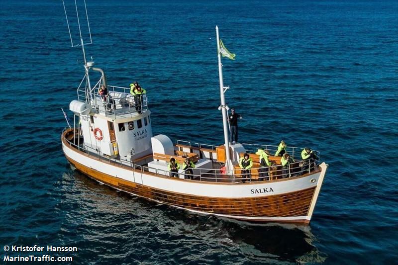 salka (Passenger ship) - IMO , MMSI 251712110, Call Sign TFKP under the flag of Iceland