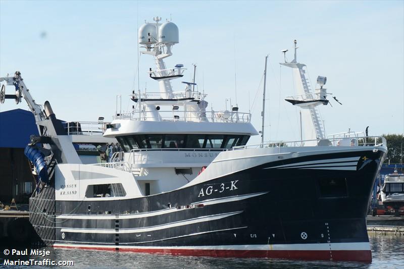 monsun (Fishing Vessel) - IMO 9900356, MMSI 258025150, Call Sign LGPO under the flag of Norway