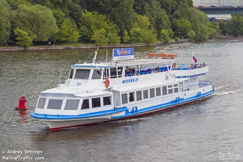 moskva 21 (Passenger ship) - IMO , MMSI 273373450, Call Sign M21 under the flag of Russia