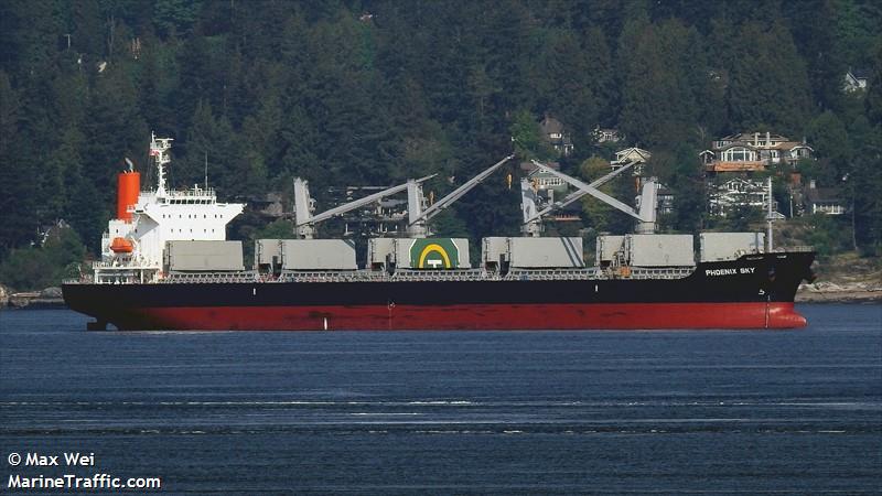 phoenix sky (Bulk Carrier) - IMO 9925734, MMSI 352001192, Call Sign 3E3453 under the flag of Panama