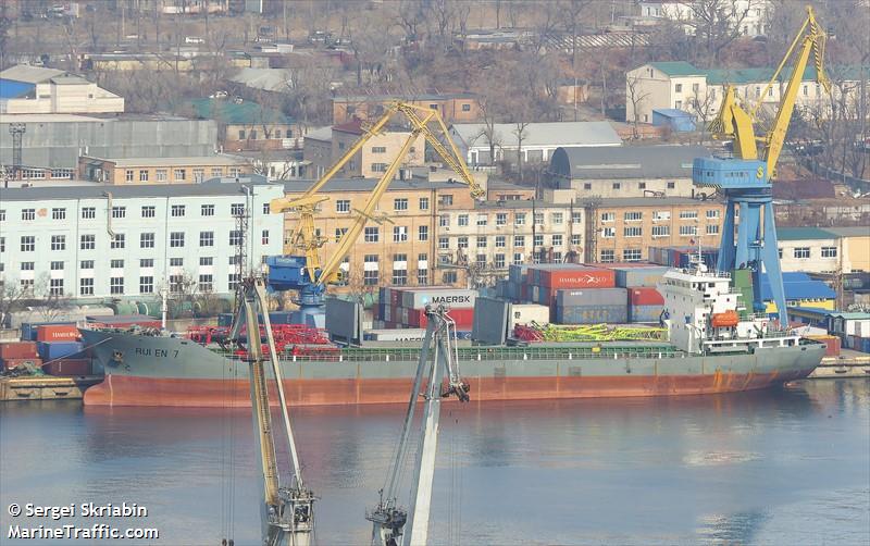 rui en 7 (Bulk Carrier) - IMO 8357277, MMSI 352001621, Call Sign 3E3679 under the flag of Panama