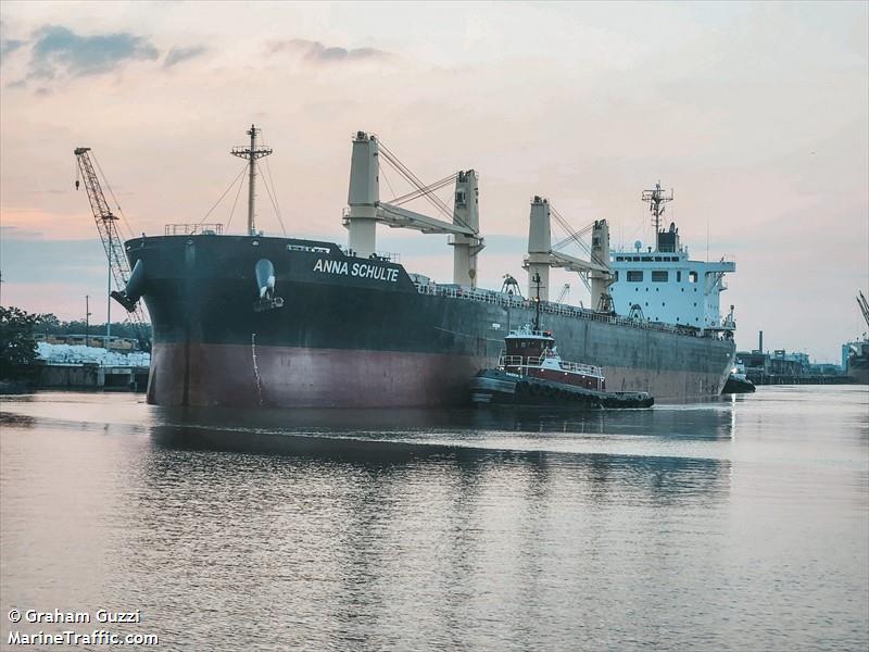 anna schulte (Bulk Carrier) - IMO 9806768, MMSI 563163900, Call Sign 9V8217 under the flag of Singapore