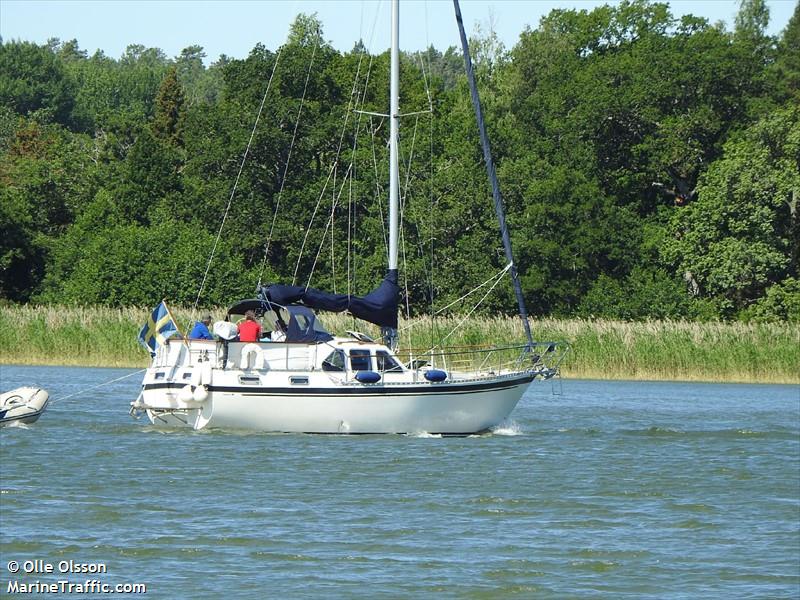 matilda (Sailing vessel) - IMO , MMSI 265001200, Call Sign SF8124 under the flag of Sweden