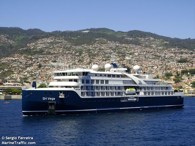 sh vega (Passenger (Cruise) Ship) - IMO 9895252, MMSI 352001684, Call Sign HOA2775 under the flag of Panama