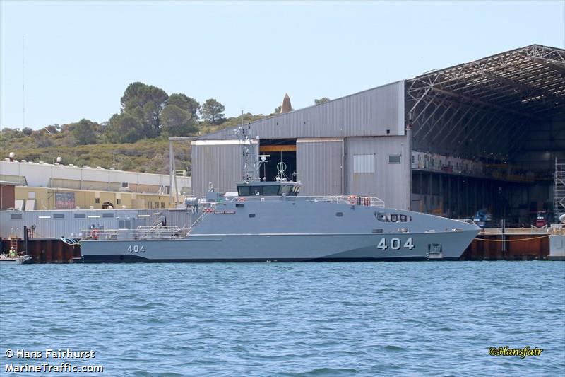 hmpngs gilberttoropo (Patrol Vessel) - IMO 4734269, MMSI 553111888, Call Sign P2DT under the flag of Papua New Guinea