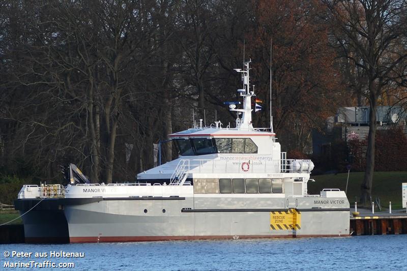 manor victor (Passenger ship) - IMO 9958937, MMSI 232042483, Call Sign MLRI9 under the flag of United Kingdom (UK)