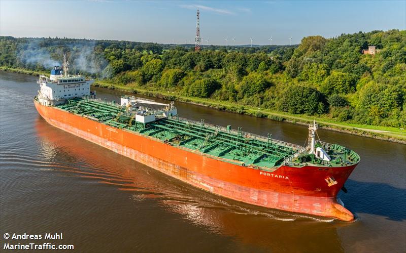 portaria (Chemical/Oil Products Tanker) - IMO 9464326, MMSI 256077000, Call Sign 9HA5686 under the flag of Malta