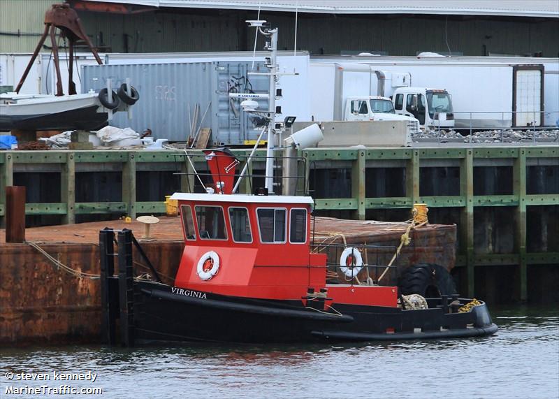 tug virginia (Other type (HAZ-A)) - IMO , MMSI 367582410, Call Sign WDG8915 under the flag of United States (USA)