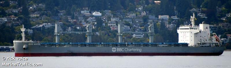 bbc mars (Bulk Carrier) - IMO 9947770, MMSI 636093092, Call Sign 5LFA8 under the flag of Liberia