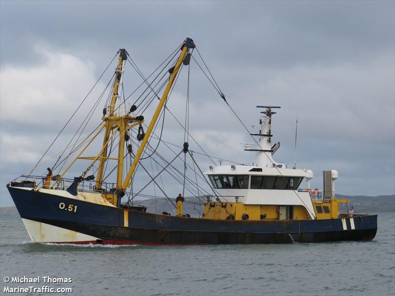 mfv o51 stormvogel (Fishing vessel) - IMO , MMSI 205277000, Call Sign OPBY under the flag of Belgium