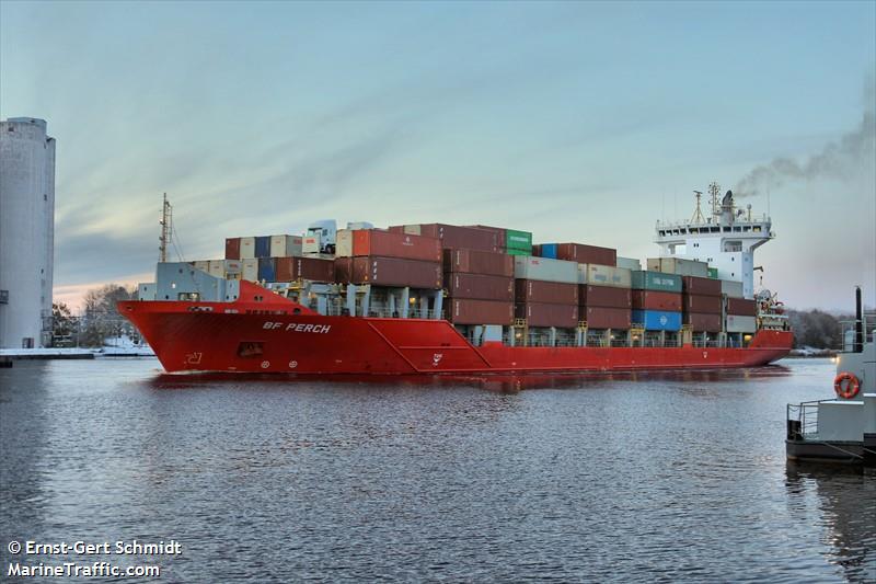 bf perch (Container Ship) - IMO 9437218, MMSI 209541000, Call Sign 5BFL4 under the flag of Cyprus