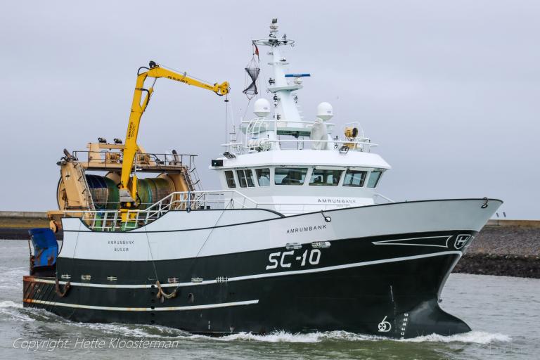 amrumbank (Fishing Vessel) - IMO 9833046, MMSI 211801150, Call Sign DJUN under the flag of Germany