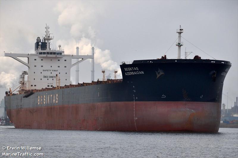 besiktas azerbaijan (Bulk Carrier) - IMO 9461283, MMSI 215706000, Call Sign 9HA5254 under the flag of Malta