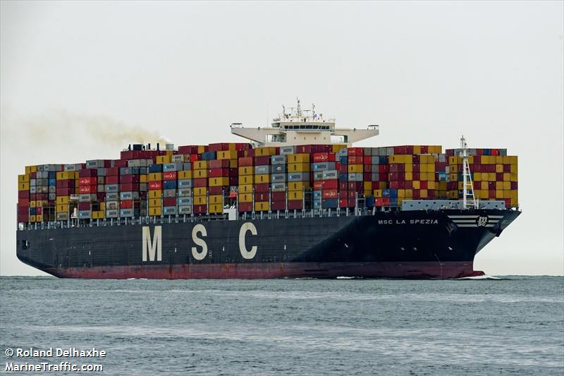 msc la spezia (Container Ship) - IMO 9461403, MMSI 218400000, Call Sign DIGX2 under the flag of Germany