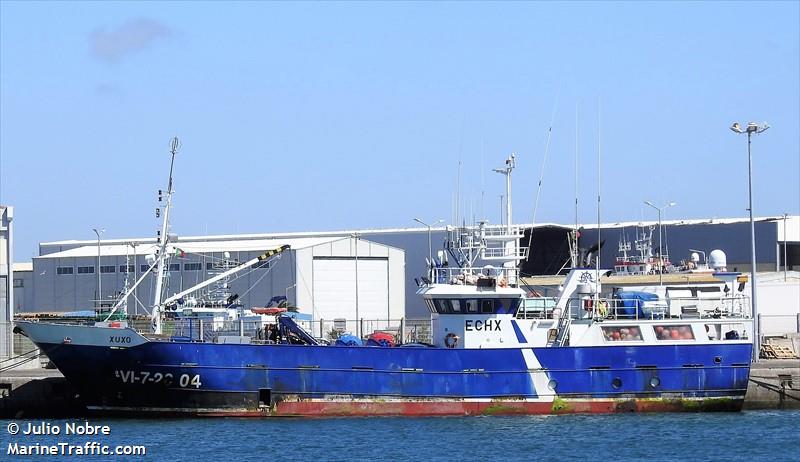 xuxo (Fishing Vessel) - IMO 9329071, MMSI 224578000, Call Sign ECHX under the flag of Spain