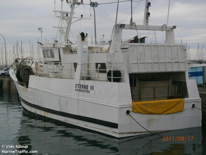fv sterne iii (Fishing vessel) - IMO , MMSI 227561000, Call Sign FVQB under the flag of France