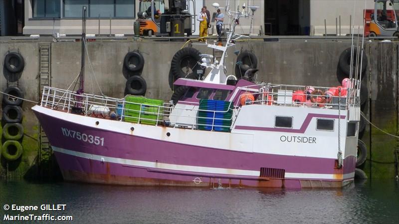 fv ludivine ii (Fishing vessel) - IMO , MMSI 227581000, Call Sign FGCM under the flag of France
